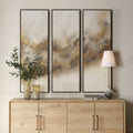 UTTERMOST Smoke Break Hand Painted Modern Art Set Of 3 - Art