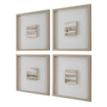 UTTERMOST Studying Sepia Hand Painted Canvases Set Of 4 - Art