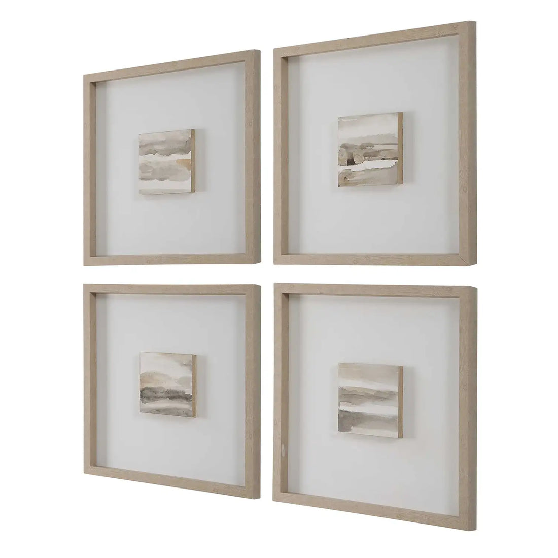 UTTERMOST STUDYING SEPIA HAND PAINTED CANVASES - Art
