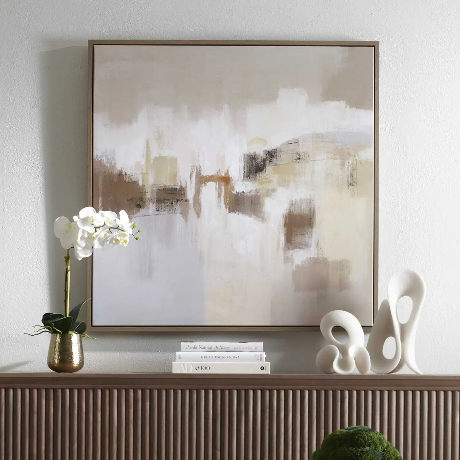 UTTERMOST Daybreak Framed Abstract Art - Art