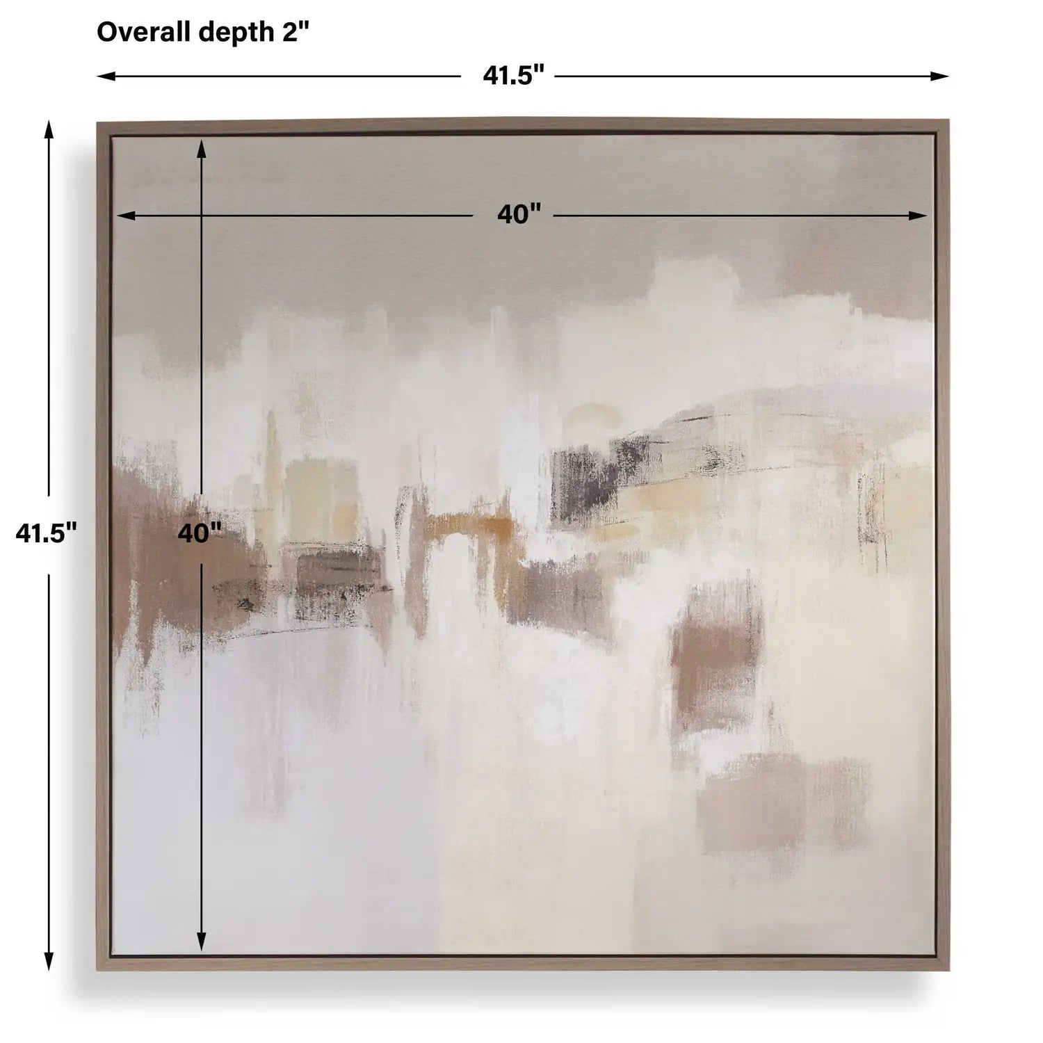 UTTERMOST Daybreak Framed Abstract Art - Art