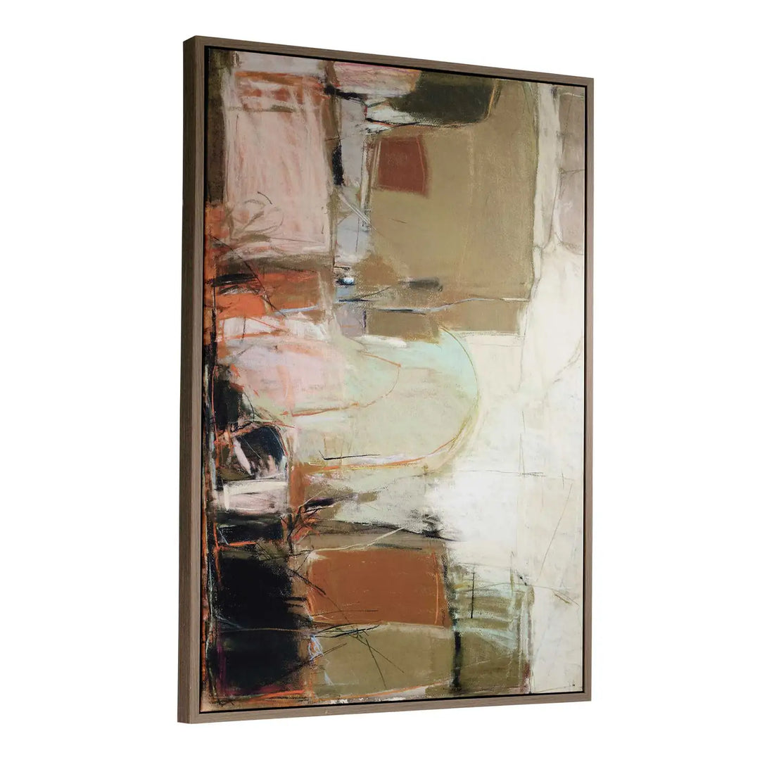 UTTERMOST Palace Walls Framed Abstract Art - Art