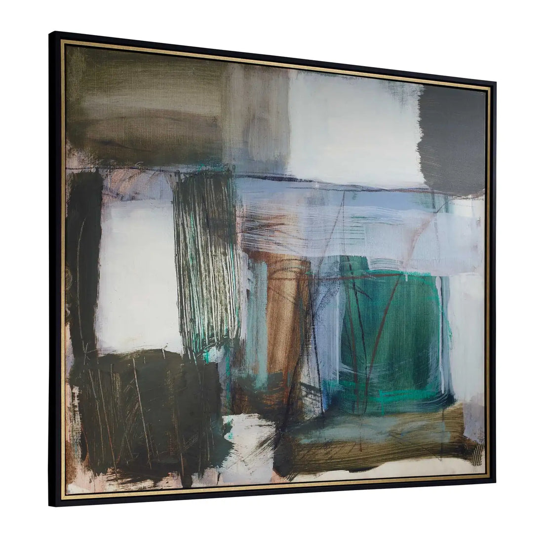 UTTERMOST Fields Framed Abstract Canvas - Art