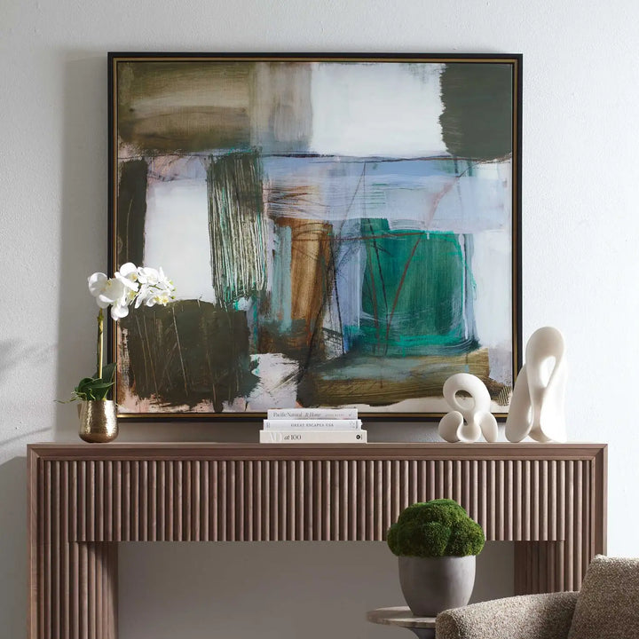 UTTERMOST FIELDS FRAMED ABSTRACT CANVAS - Art