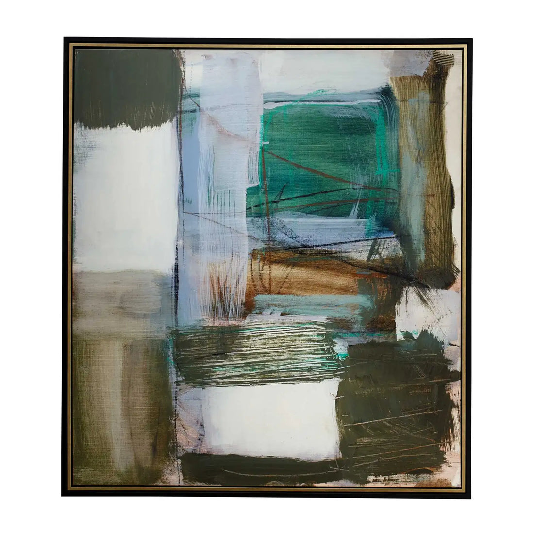 UTTERMOST FIELDS FRAMED ABSTRACT CANVAS - Art