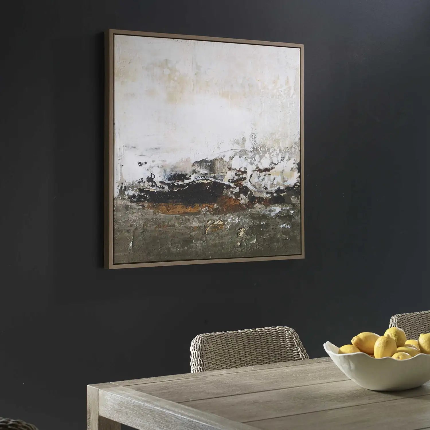 UTTERMOST THE OTHER SIDE FRAMED ABSTRACT ART - Art