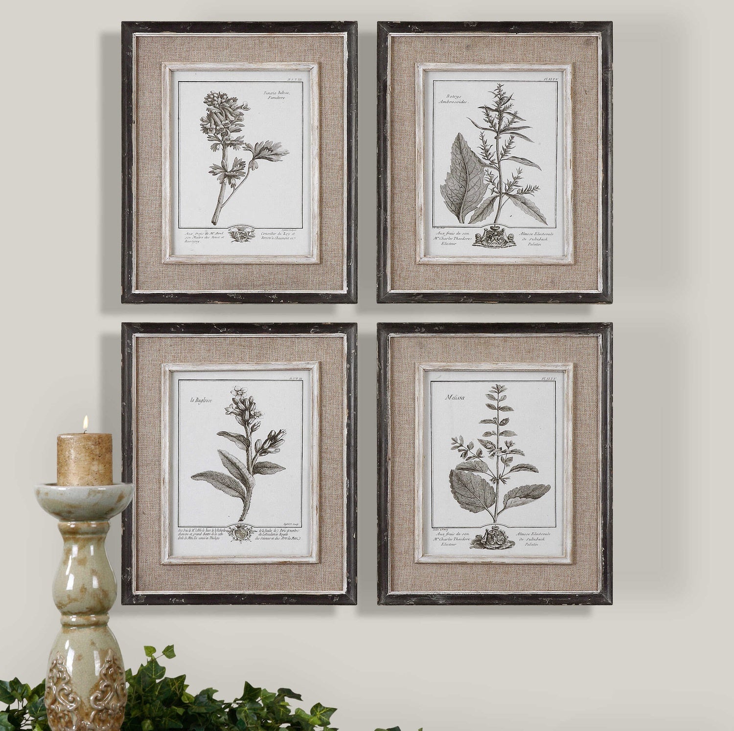 UTTERMOST CASUAL STUDY FRAMED ART - Art