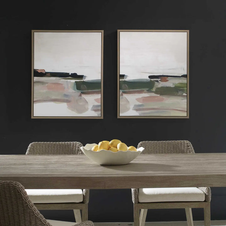 UTTERMOST JUST PEAKING FRAMED ABSTRACT PRINTS - Art
