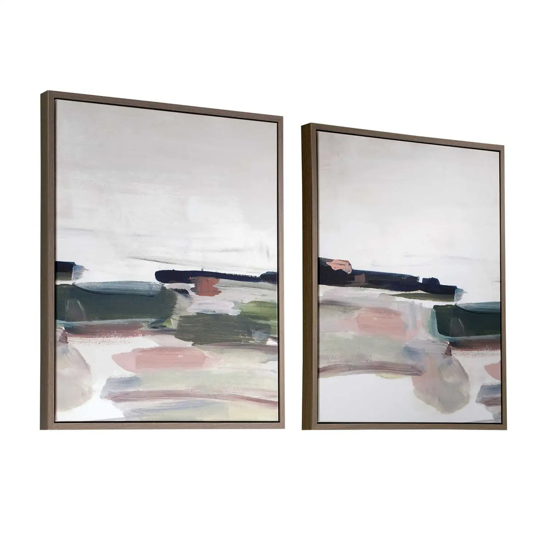 UTTERMOST Just Peaking Framed Abstract Prints Set Of 2 - Art