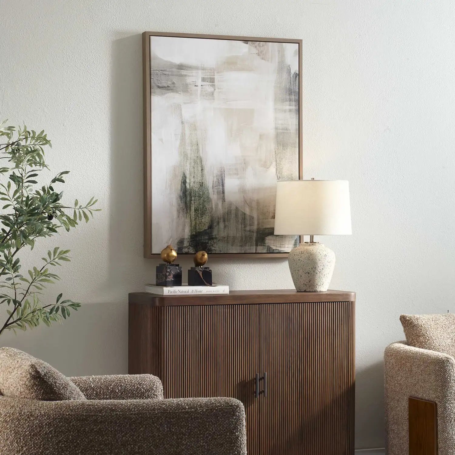 UTTERMOST SUBLIMINAL DRIFT FRAMED MODERN ART - Art