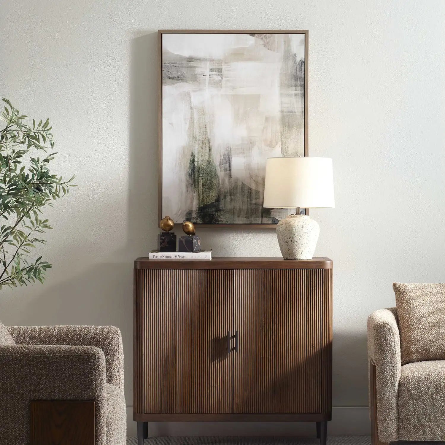 UTTERMOST SUBLIMINAL DRIFT FRAMED MODERN ART - Art