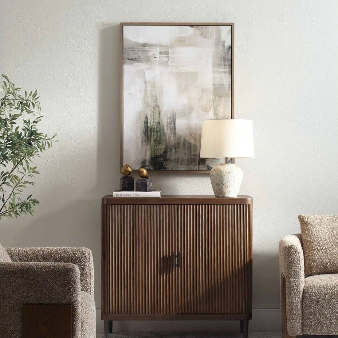 UTTERMOST Subliminal Drift Framed Modern Art - Art