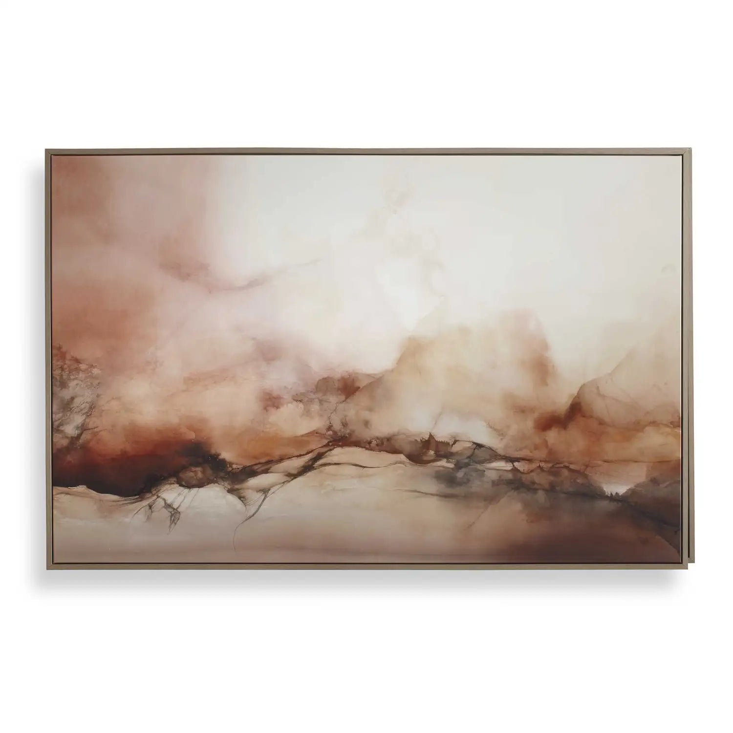 UTTERMOST Rise Framed Modern Canvas - Art