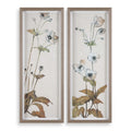 UTTERMOST Garden Study Framed Floral Prints S/2 - Art