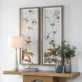 UTTERMOST Garden Study Framed Floral Prints S/2 - Art