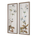 UTTERMOST Garden Study Framed Floral Prints S/2 - Art