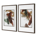 UTTERMOST Velocity Framed Abstract Prints S/2 - Art