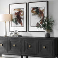UTTERMOST Velocity Framed Abstract Prints S/2 - Art
