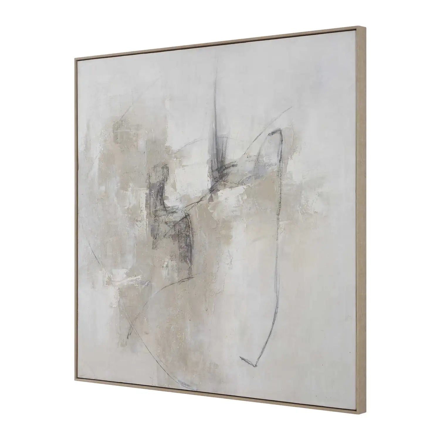 UTTERMOST Still Crossing Abstract Painting - Art