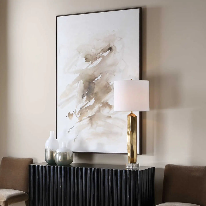 UTTERMOST Still Moving Abstract Painting - Art