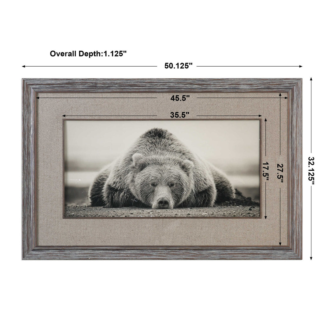 UTTERMOST DEEP SLEEP BEAR PRINT - Art