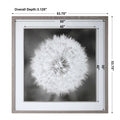 UTTERMOST Dandelion Seedhead Framed Print - Art