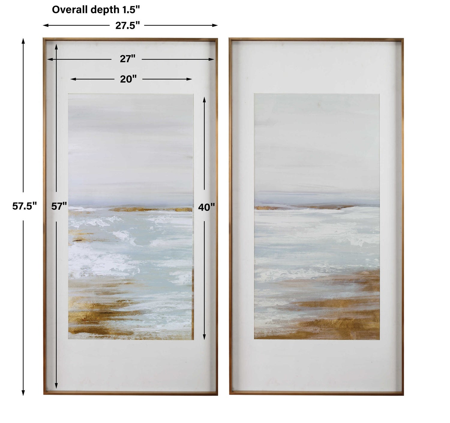 UTTERMOST COASTLINE FRAMED PRINTS - Art