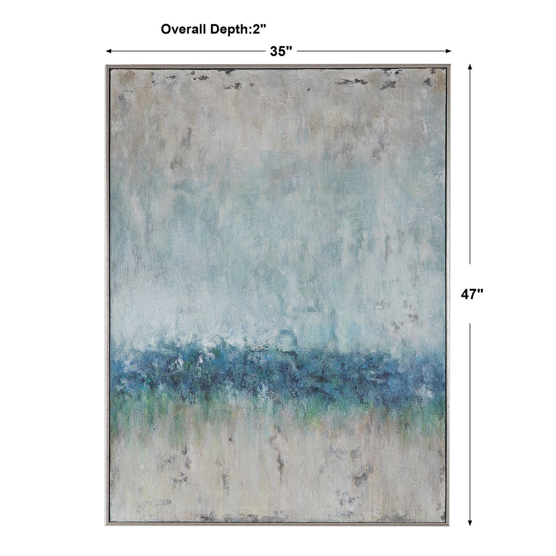 UTTERMOST TIDAL WAVE ABSTRACT ART - Art