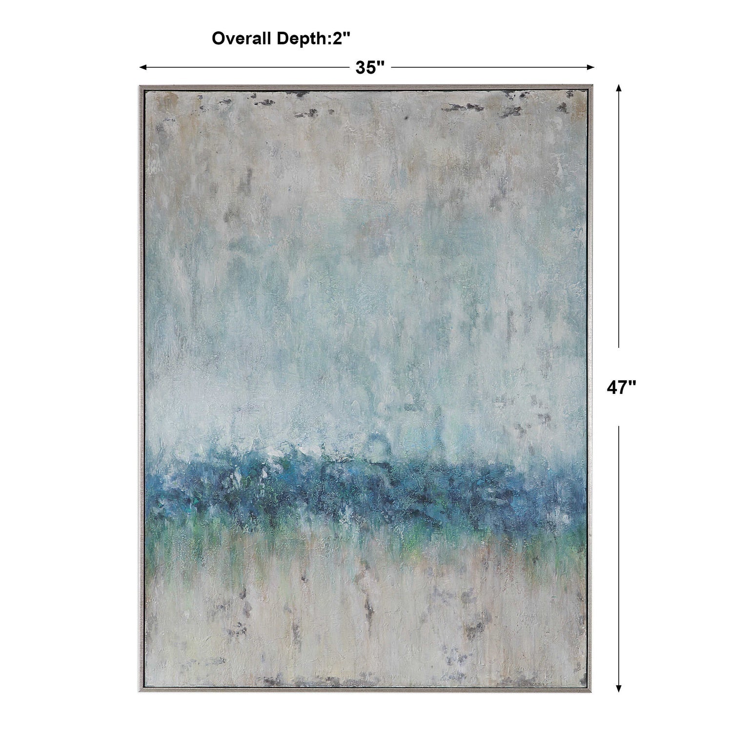 UTTERMOST TIDAL WAVE ABSTRACT ART - Art