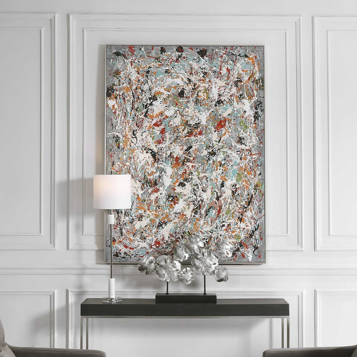 UTTERMOST ORGANIZED CHAOS HAND PAINTED CANVAS - Art