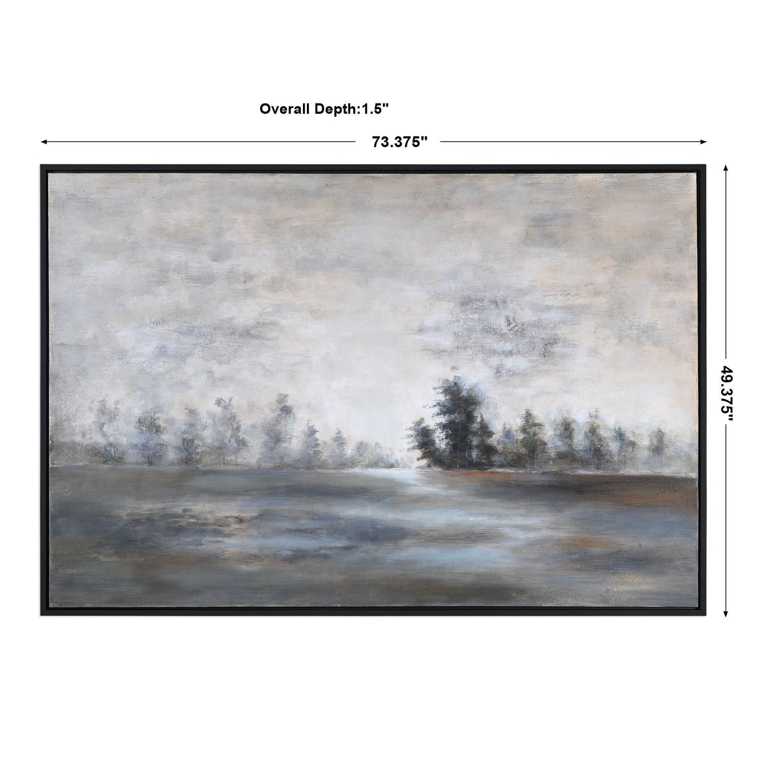 UTTERMOST EVENING MIST LANDSCAPE ART - Art