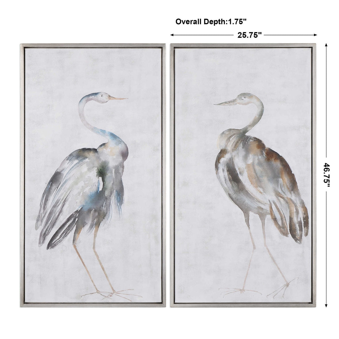 UTTERMOST Summer Birds Framed Art Set Of 2 - Art