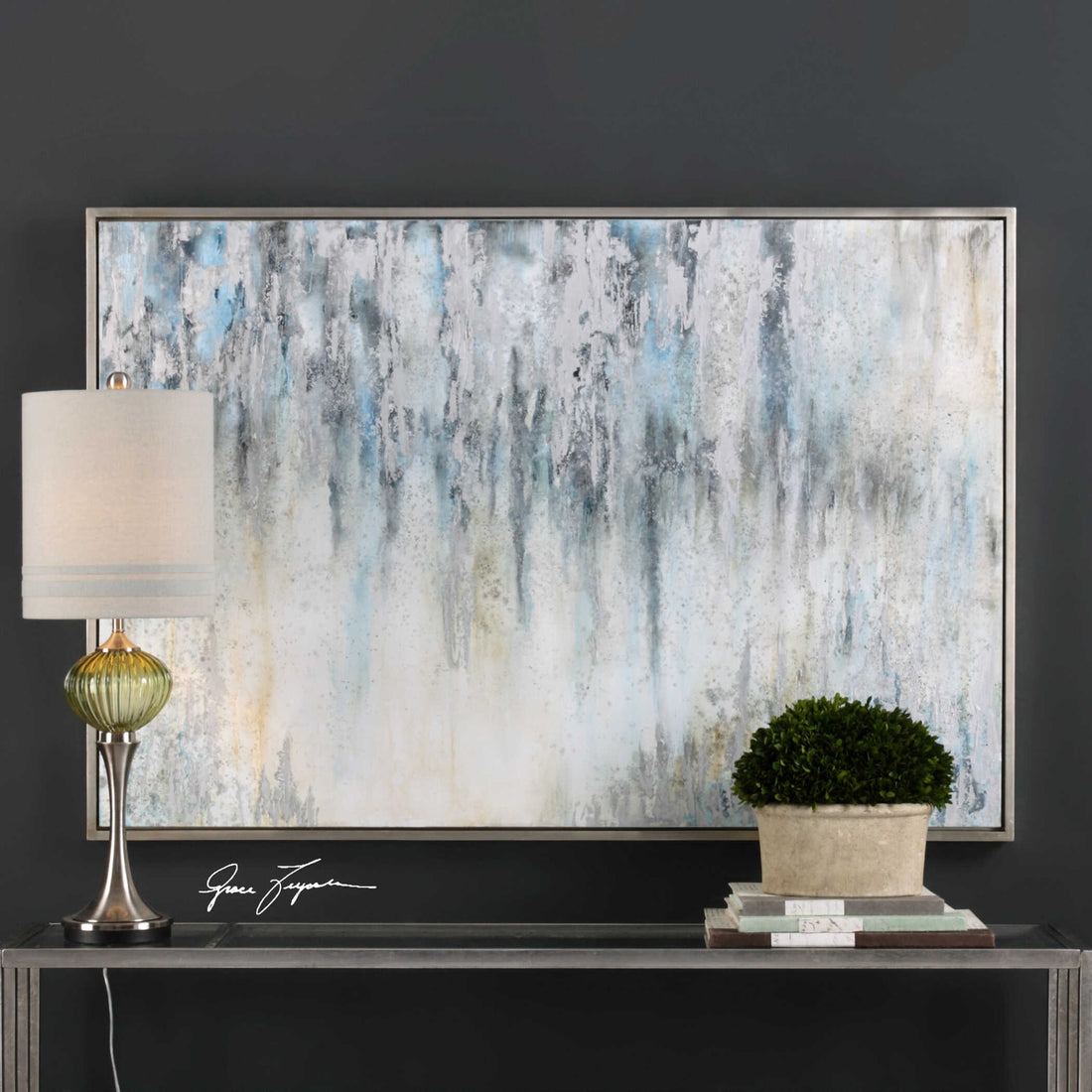 UTTERMOST Overcast Abstract Art - Art