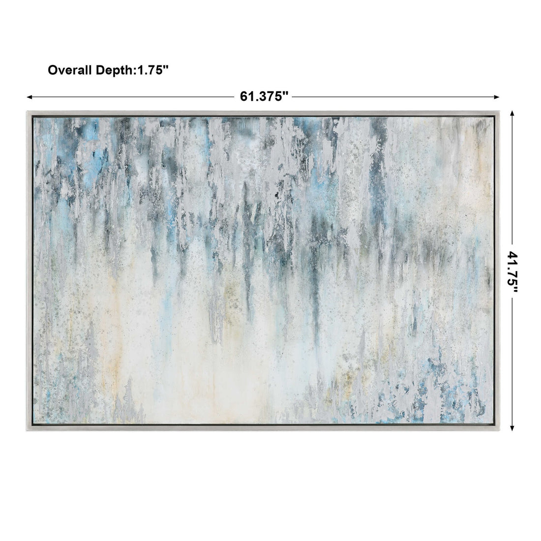 UTTERMOST OVERCAST ABSTRACT ART - Art