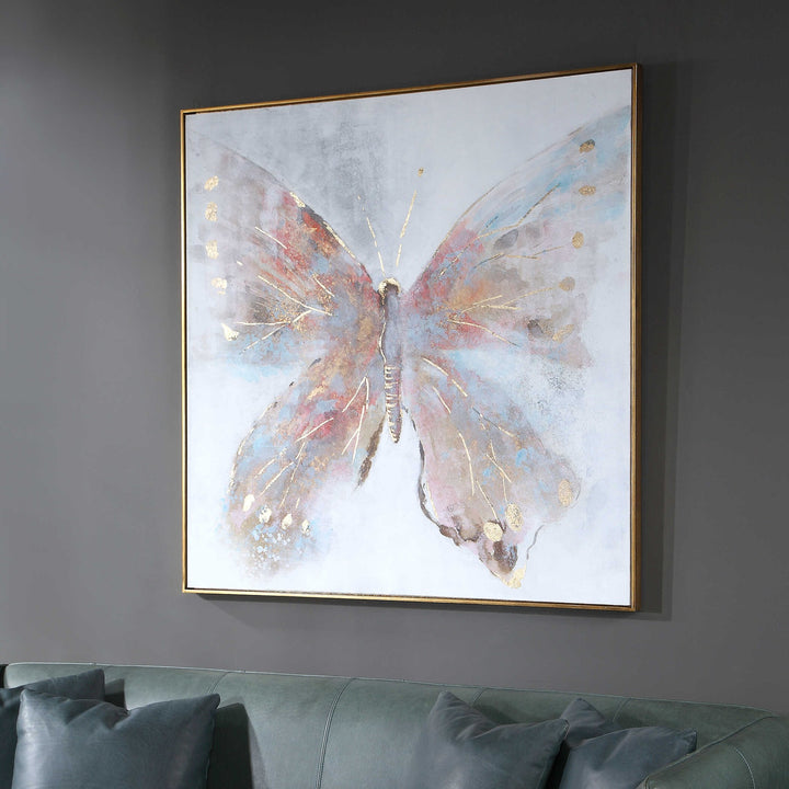 UTTERMOST Free Flying Hand Painted Canvas - Art
