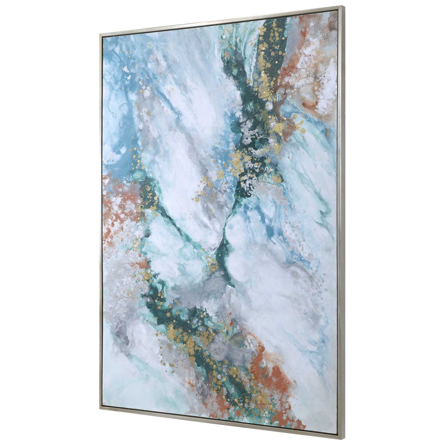 UTTERMOST MERCURY HAND ABSTRACT ART - Art