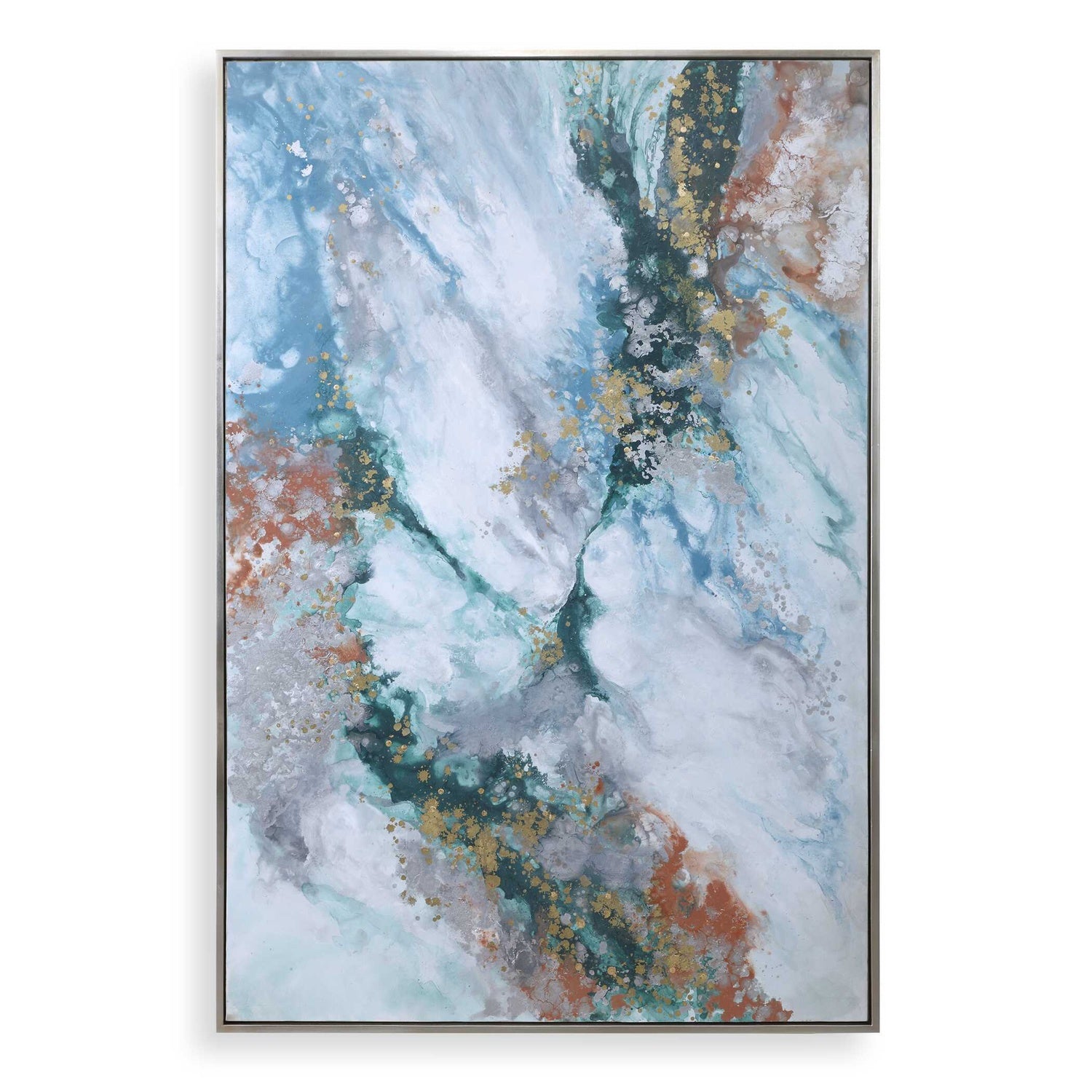 UTTERMOST MERCURY HAND ABSTRACT ART - Art