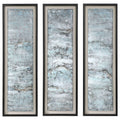 UTTERMOST Ocean Swell Painted Metal Art Set Of 3 Cartons - Art