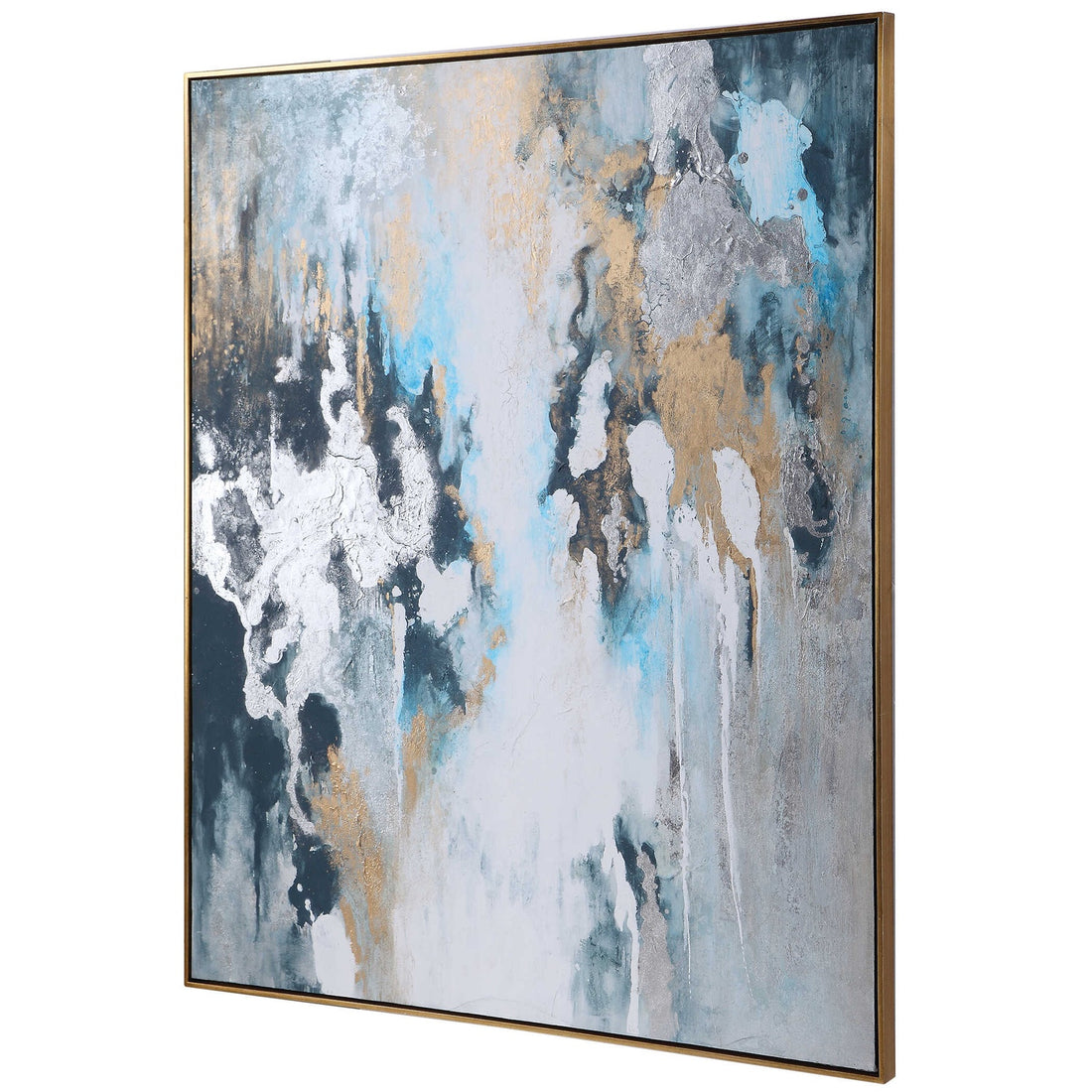 UTTERMOST STORMY SEAS HAND PAINTED CANVAS - Art