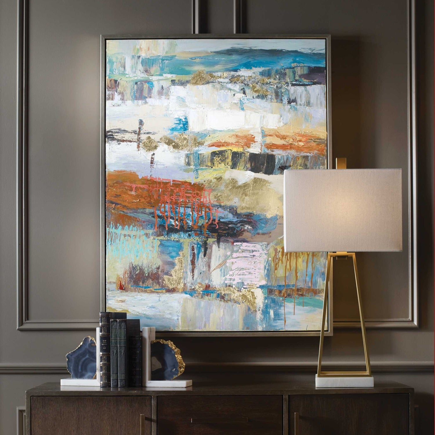 UTTERMOST FIESTA HAND PAINTED CANVAS - Art