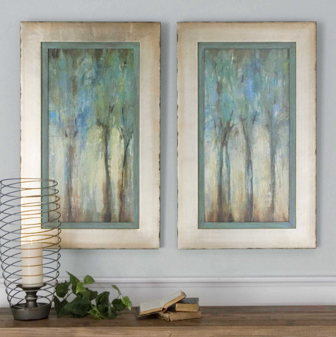 UTTERMOST Whispering Wind Framed Art Set Of 2 - Art