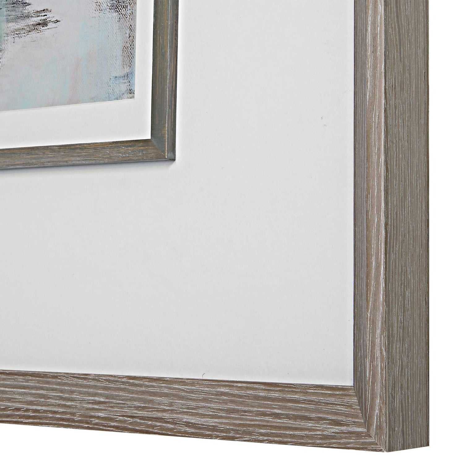 UTTERMOST Morning Lake Watercolor Framed Print - Art