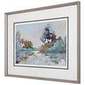 UTTERMOST MORNING LAKE WATERCOLOR FRAMED PRINT - Art