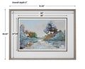 UTTERMOST Morning Lake Watercolor Framed Print - Art
