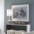 UTTERMOST Morning Lake Watercolor Framed Print - Art
