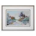 UTTERMOST MORNING LAKE WATERCOLOR FRAMED PRINT - Art