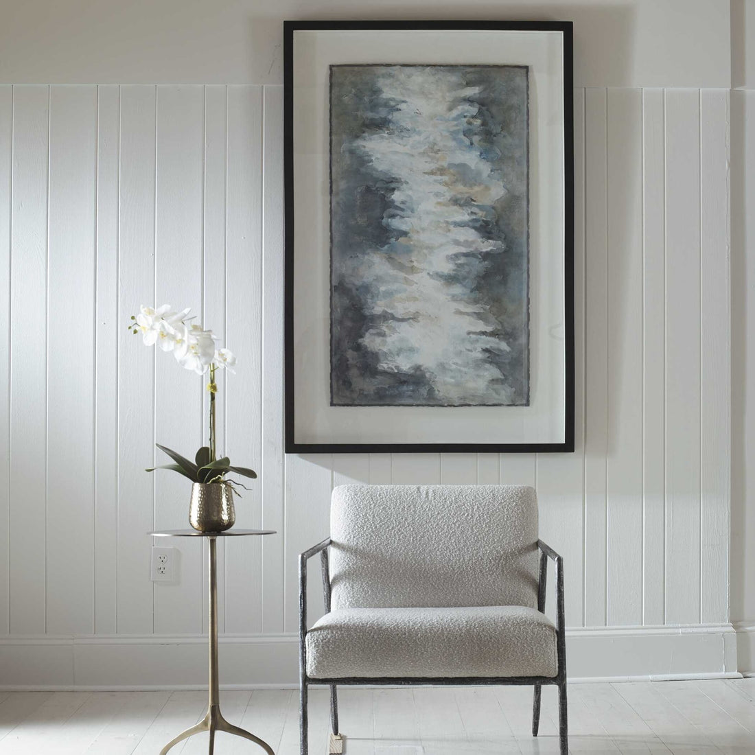 UTTERMOST Lakeside Grande Framed Abstract Print - Art