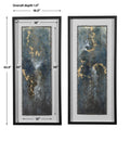 UTTERMOST GLIMMERING AGATE ABSTRACT PRINTS - Art
