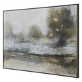 UTTERMOST GILT MISTY LANDSCAPE FRAMED PRINT - Art