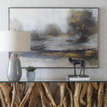 UTTERMOST GILT MISTY LANDSCAPE FRAMED PRINT - Art